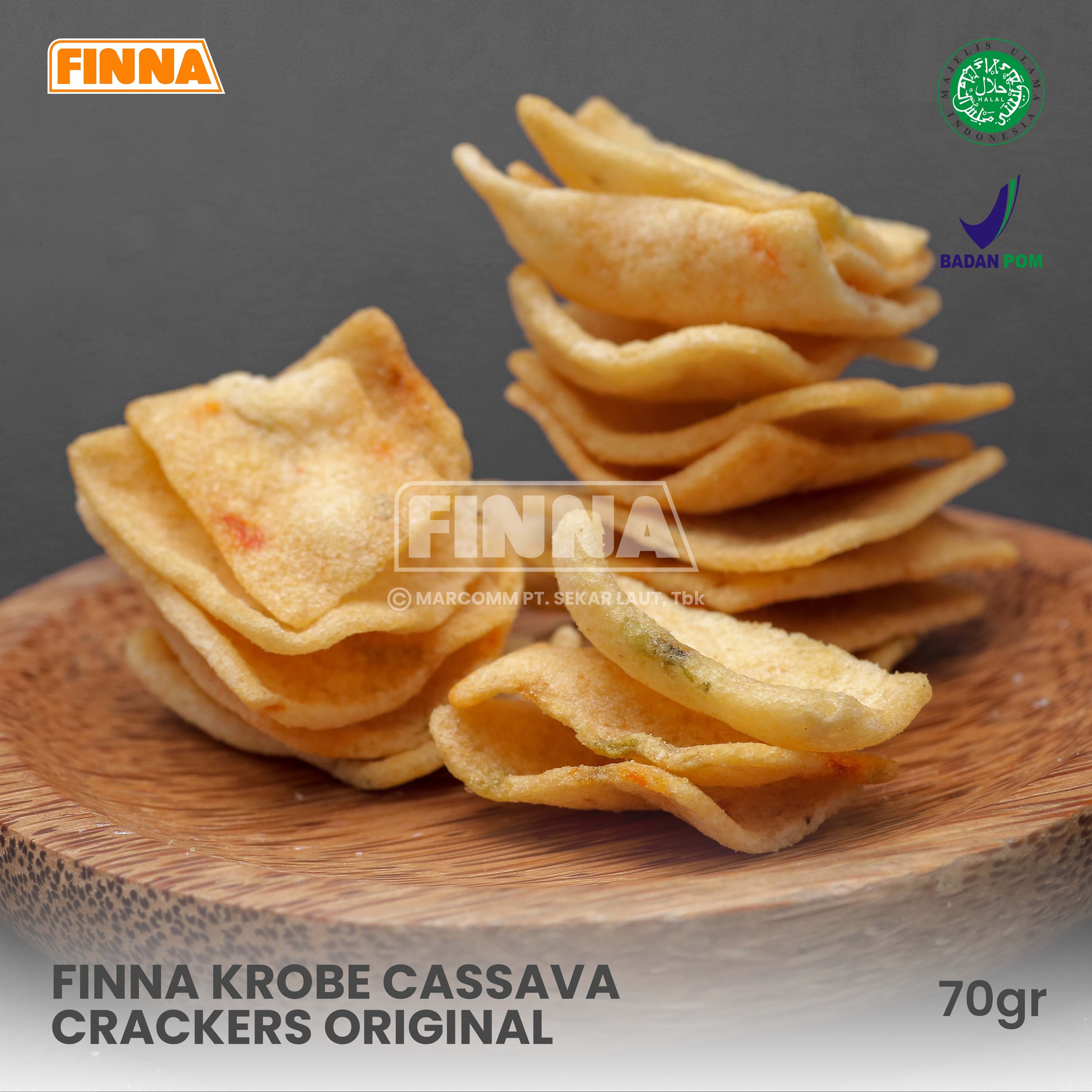 Finna Krobe Cassava Crackers Original