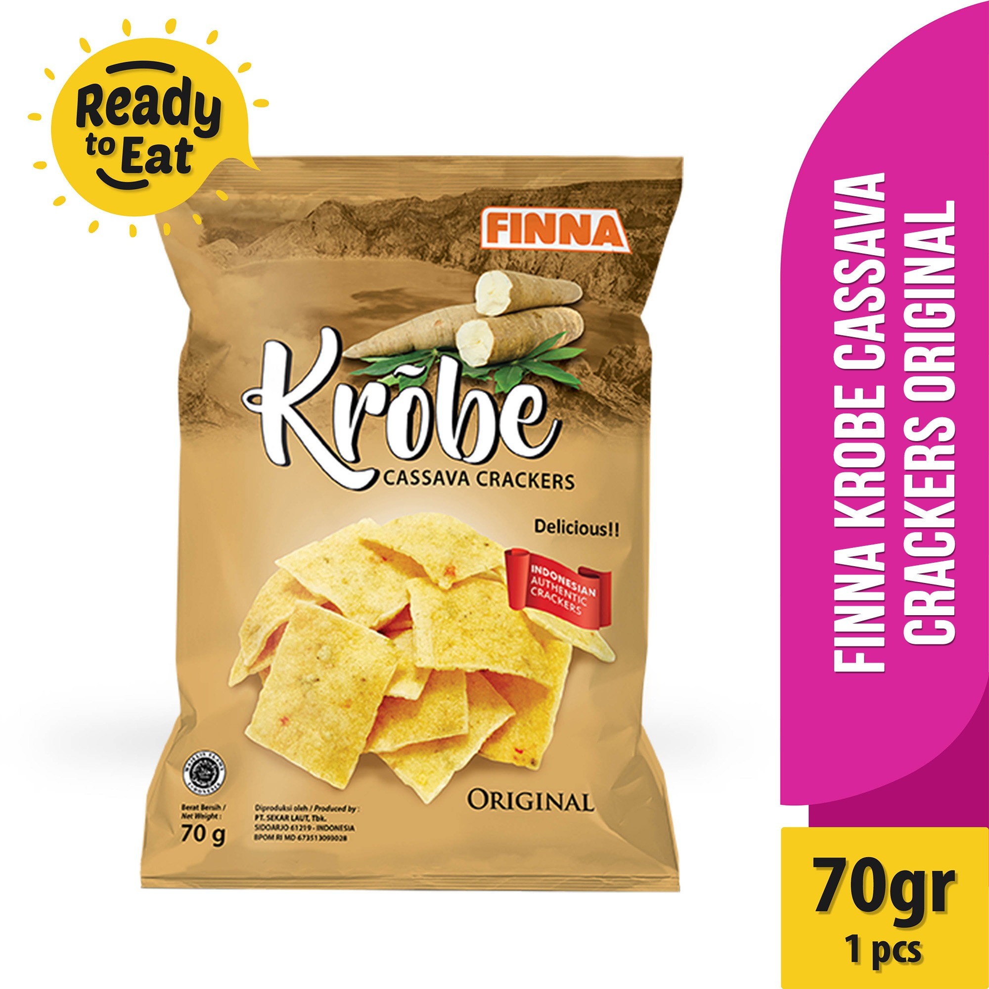 Finna Krobe Cassava Crackers Original