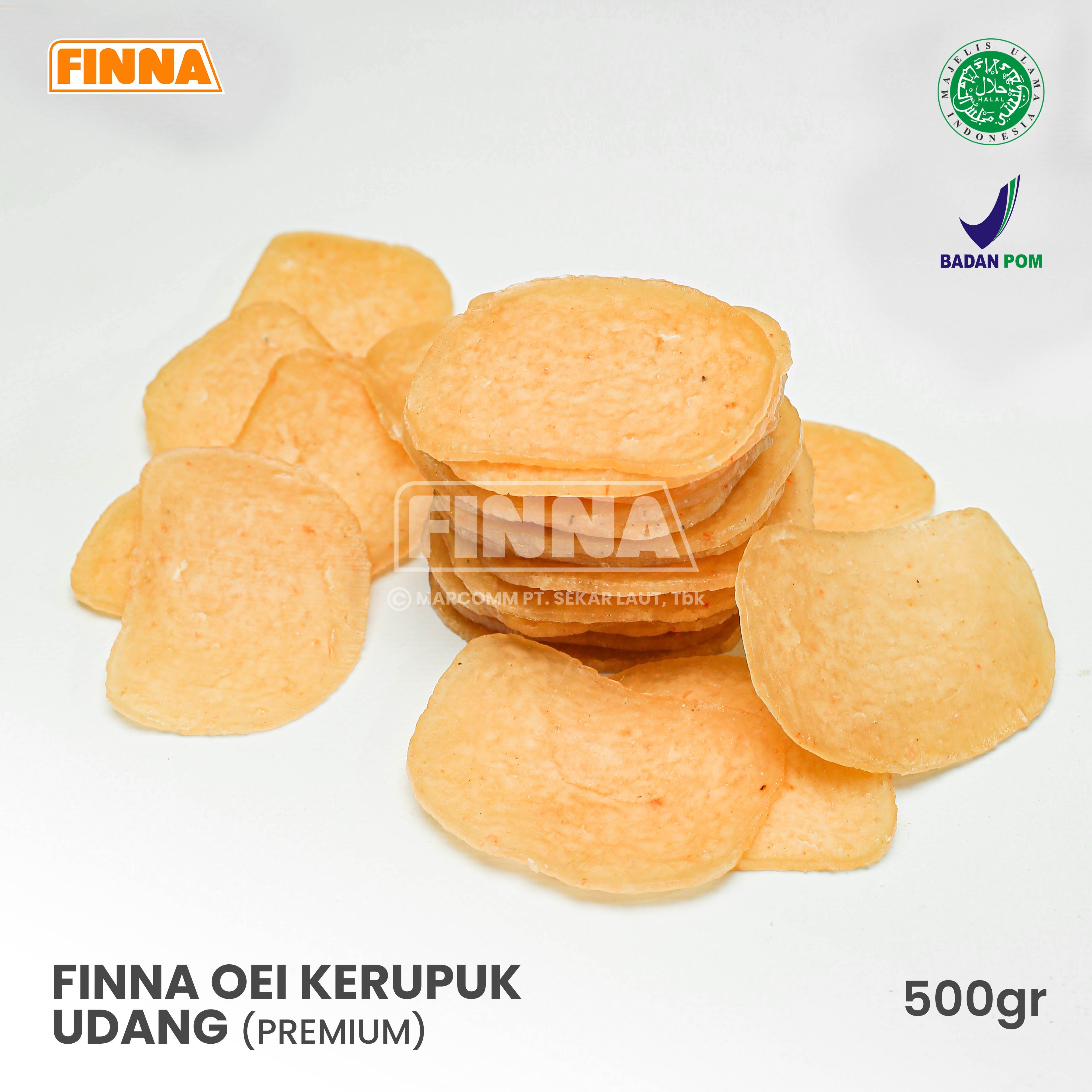Finna Oei Kerupuk Udang 500gr (Premium)
