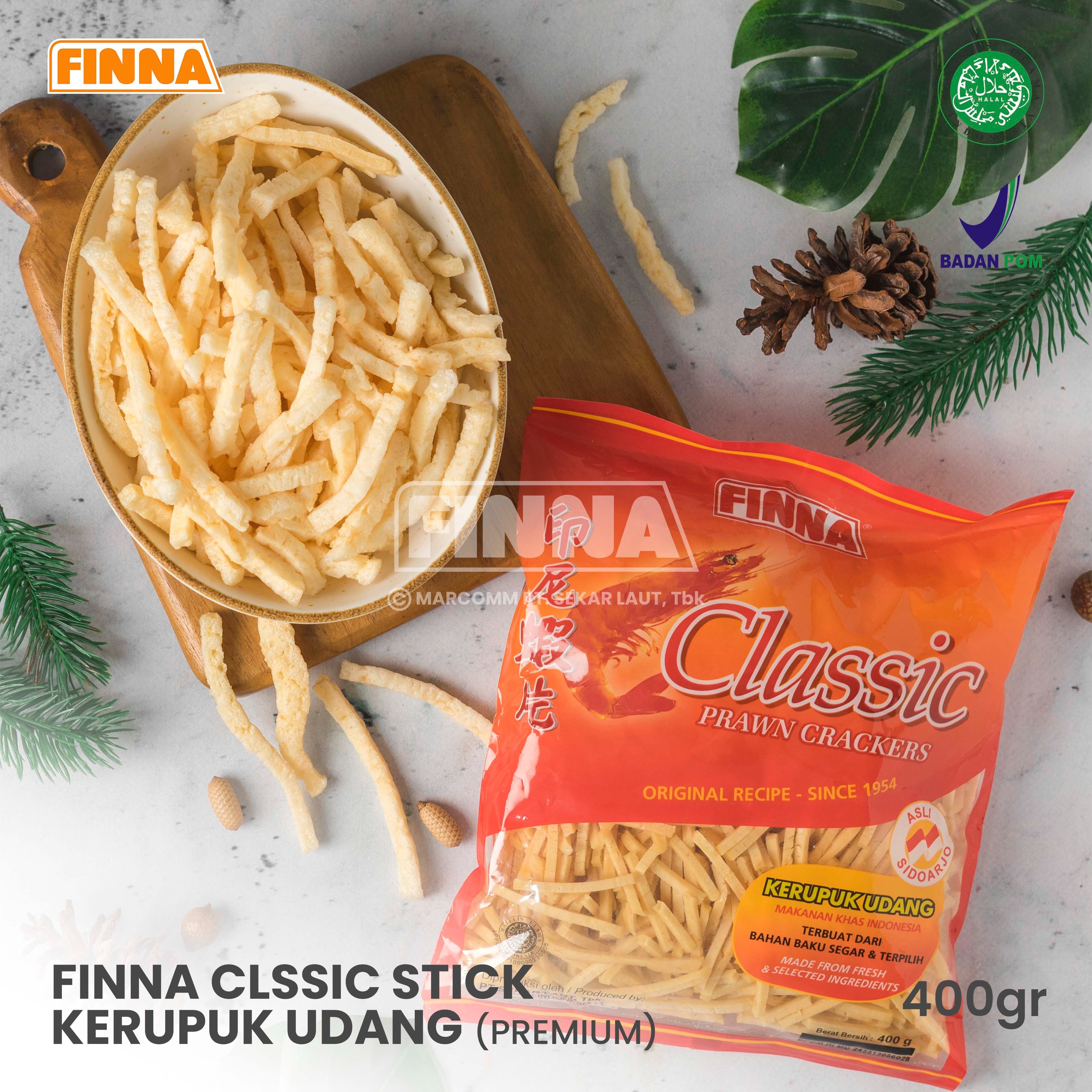 Finna Classic Stick Kerupuk Udang (Premium)