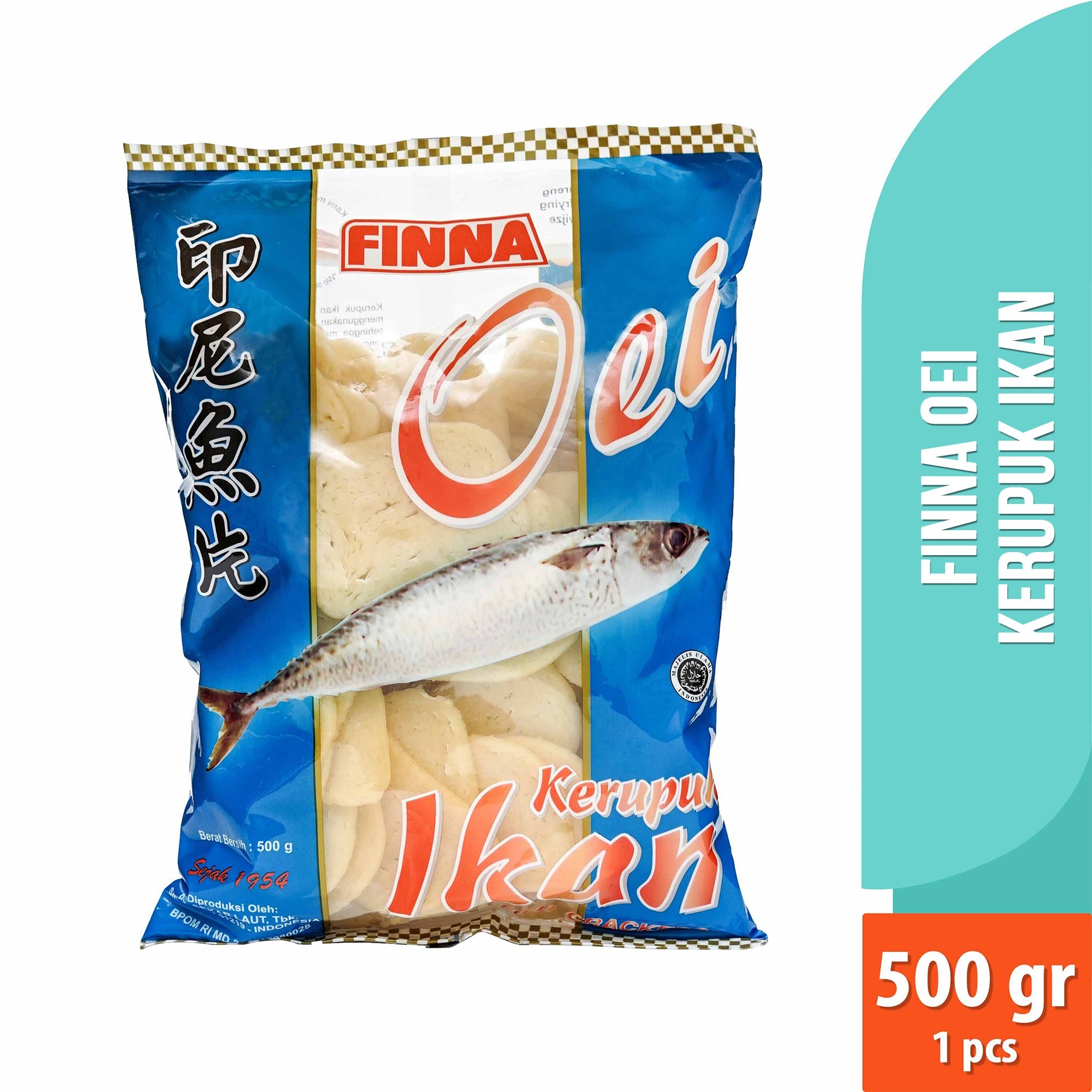 Finna Oei Kerupuk Ikan 500gr (Premium)